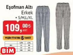 EŞOFMAN ALTI ERKEK EŞOFMAN ALTI ERKEK